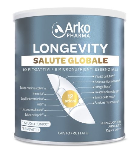 Longevity Salute Globale 285g - Integratore per il Benessere Fisico Longevity Salute Globale 285g - Integratore per il Benessere Fisico