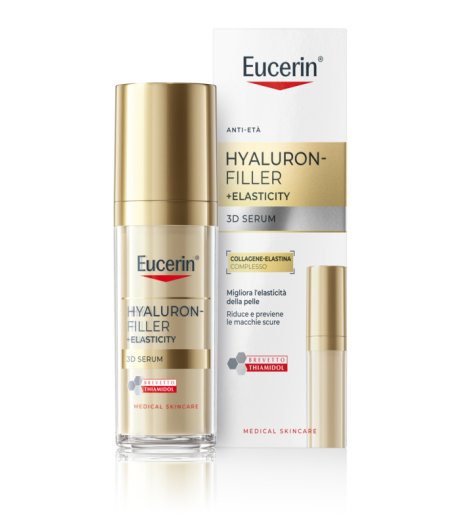 Eucerin Hyaluron-Filler + Elasticity 3D Siero Viso Antietà 30ml Eucerin Hyaluron-Filler + Elasticity 3D Siero Viso Antietà 30ml