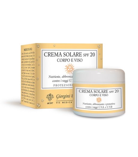 CREMA SOLARE SPF20 CORPO/VISO
