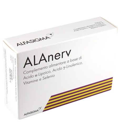 Alanerv 20 capsule softgel - Integratore per il Benessere del Sistema Nervoso 20 capsule Alanerv 20 capsule softgel - Integratore per il Benessere del Sistema Nervoso 20 capsule