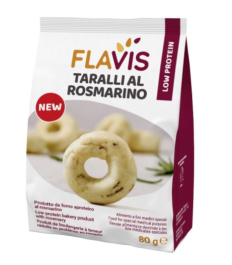 FLAVIS Taralli Rosmarino 80g FLAVIS Taralli Rosmarino 80g