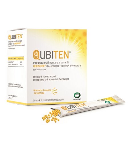 QUBITEN 20 Stick Mini Tablets