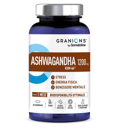 GRANIONS ASHWAGANDHA 60CPR
