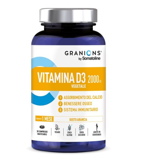 GRANIONS VITAMINA D3 VEG 30CPR