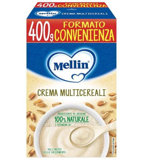 MELLIN CREMA MULTICEREALI 400G MELLIN CREMA MULTICEREALI 400G