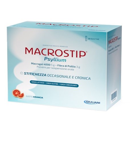 MACROSTIP Psyllium 14 Bust. MACROSTIP Psyllium 14 Bust.