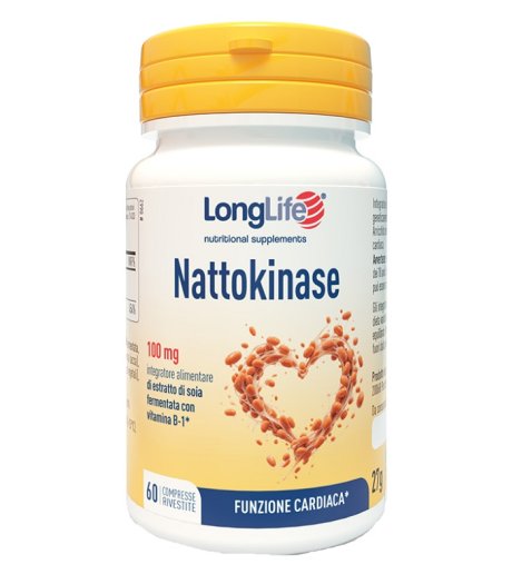LONGLIFE NATTOKINASE 60 Cpr LONGLIFE NATTOKINASE 60 Cpr