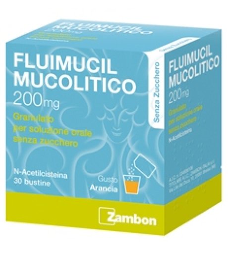 Fluimucil Mucol*30bust200mgs/z