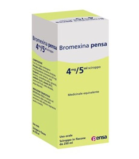 BROMEXINA PENS*SCIR 250ML 4MG/5M