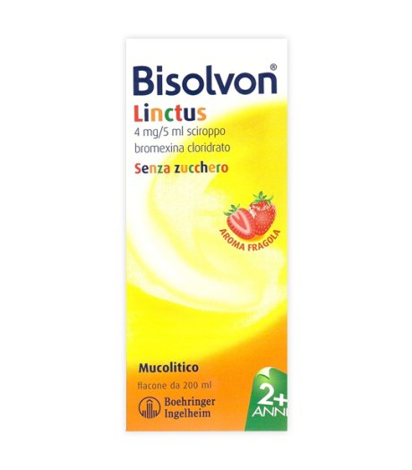 Bisolvon*scir Fl 200ml Fragola