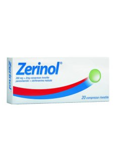 Zerinol*20cpr Riv 300mg+2mg