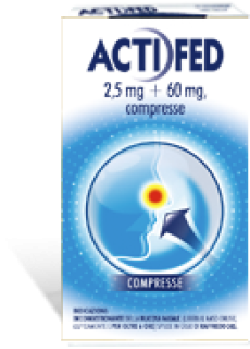 Actifed*12cpr 2,5mg+60mg