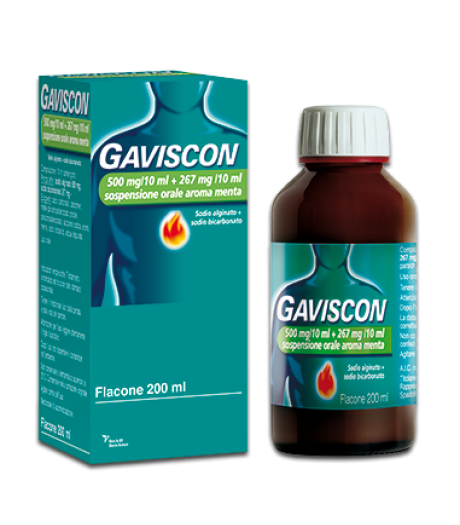 GAVISCON*OS 500+267MG/10ML 200