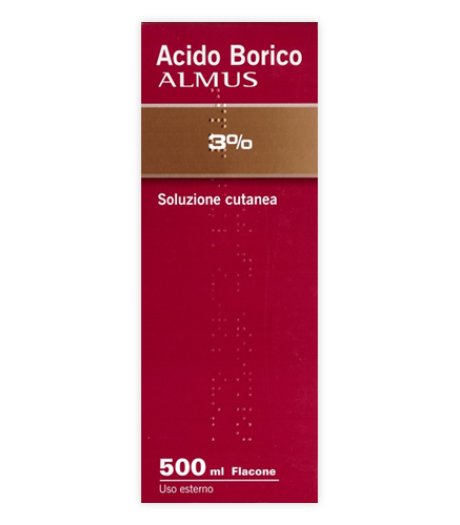 Acido Borico Alm*3% 500ml