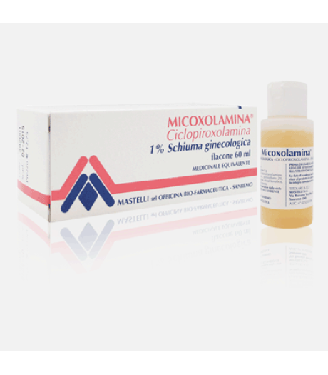 Micoxolamina*schiuma 60ml 1%