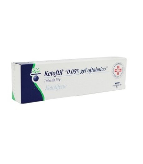 Ketoftil*oft Gel 10g 0,5mg/g