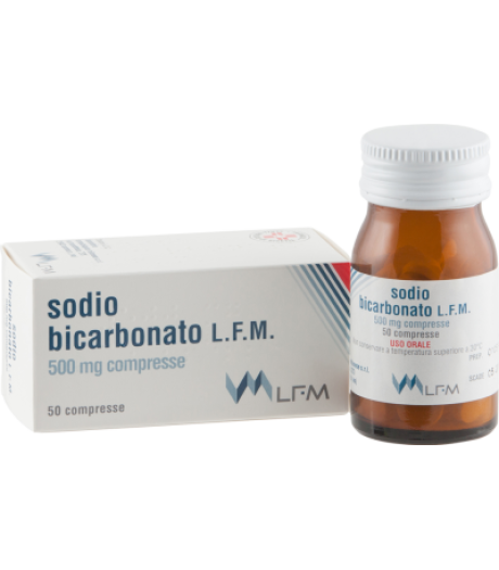 Sodio Bicarb*50cpr 500mg Fl