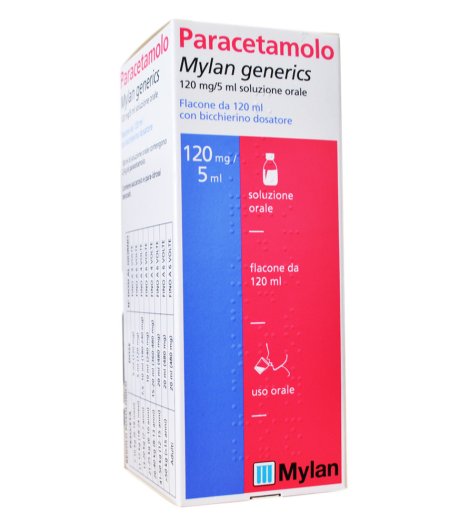 Paracetamolo My*120mg/5ml120ml