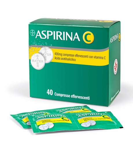 Aspirina C*40cpr Eff 400+240mg