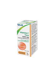 Vitamina C Teva*10cpr Eff 1g