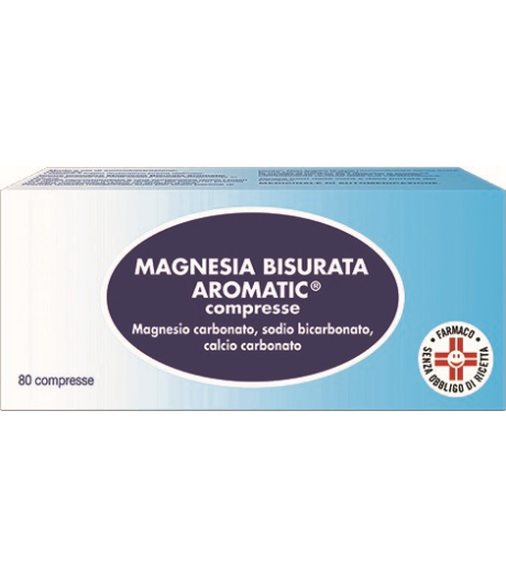 Magnesia Bisurata Arom*80cpr