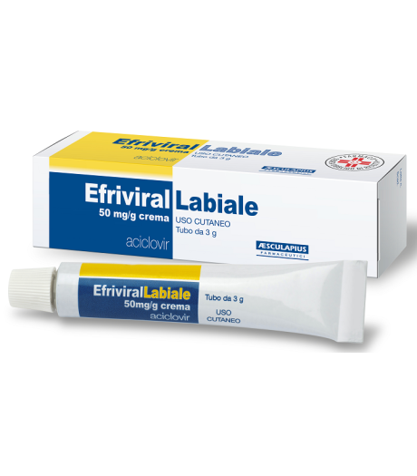 Efrivirallabiale*crema 3g 5%