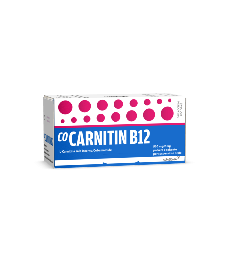 Alfasigma Cocarnitin B12 10 Flaconcini Da 10ml Per Gli Stati Di Denutrizione