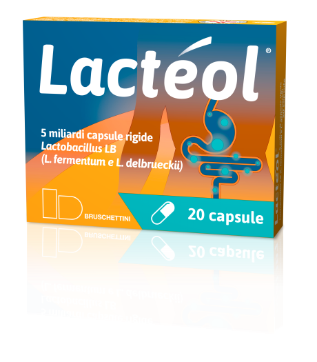 Lacteol 5 Miliardi 20 Capsule Bruschettini 