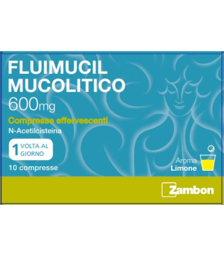 Fluimucil Mucol*10cpr Eff600mg