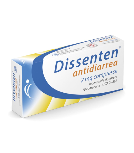 DISSENTEN ANTIDIARREA*10CPR2MG