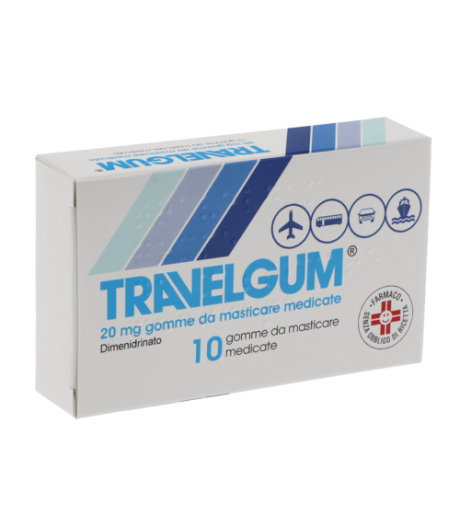 TRAVELGUM 10GOMME MAST 20MG