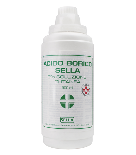 Acido Borico Sella*3% 500ml
