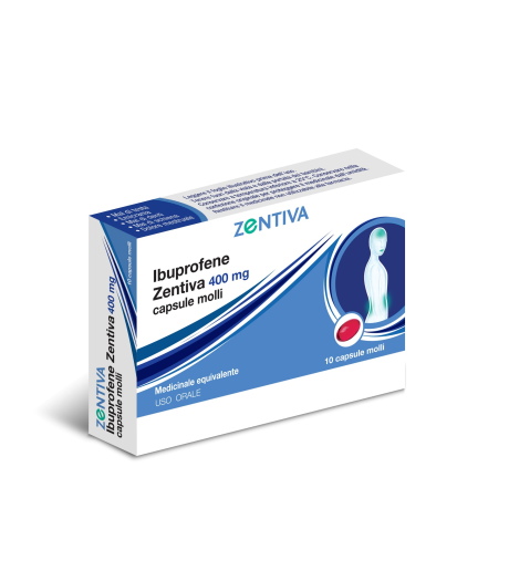 IBUPROFENE ZENT*10CPS 400MG