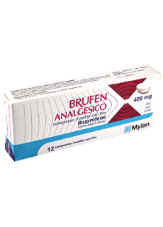 BRUFEN ANALG*12CPR RIV 400MG GMM