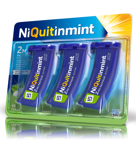 NIQUITINMINT*60PAST 2MG