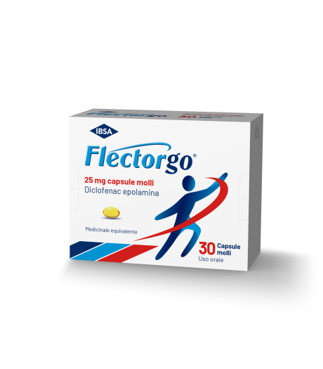 FLECTORGO*30CPS MOLLI 25MG