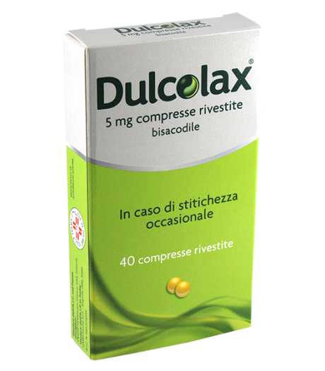 DULCOLAX*40CPR RIV 5MG GMM