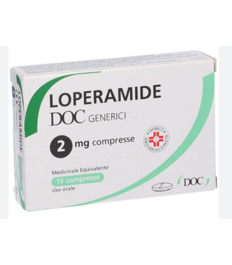 Loperamide Doc*15cpr 2mg