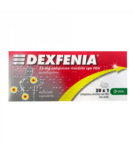 DEXFENIA*20CPR RIV 25MG