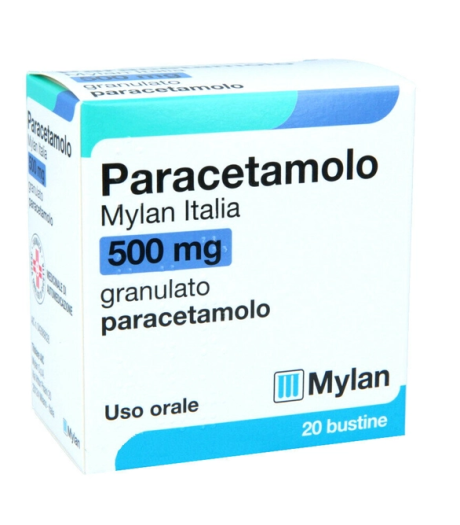 PARACETAMOLO MYL*20BUST 500MG