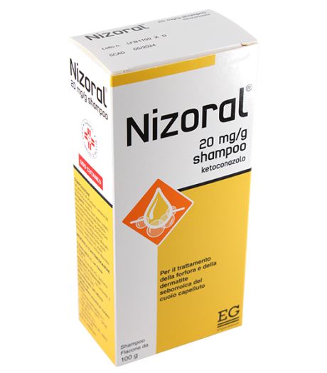 NIZORAL*SHAMPO FL100G 20MG/G GMM