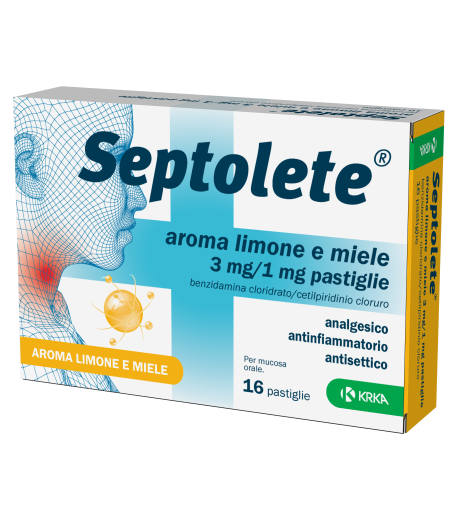 SEPTOLETE*16PAST 3+1MG LIM MIE