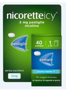NICORETTEICY 40 Past.2mg