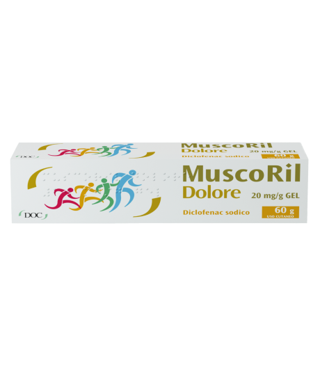 MUSCORIL DOLORE Gel  60g/20mg