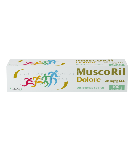 MUSCORIL DOLORE Gel 100g/20mg