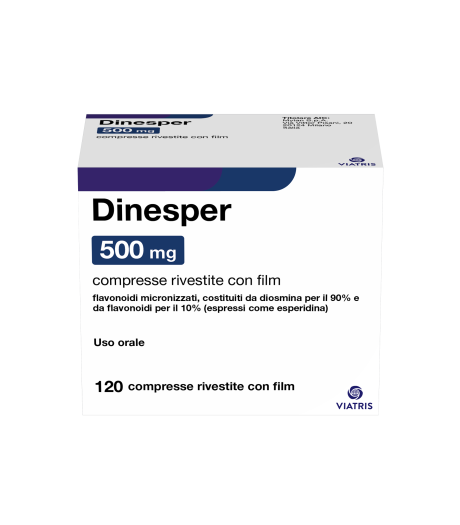 DINESPER*120CPR RIV 500MG