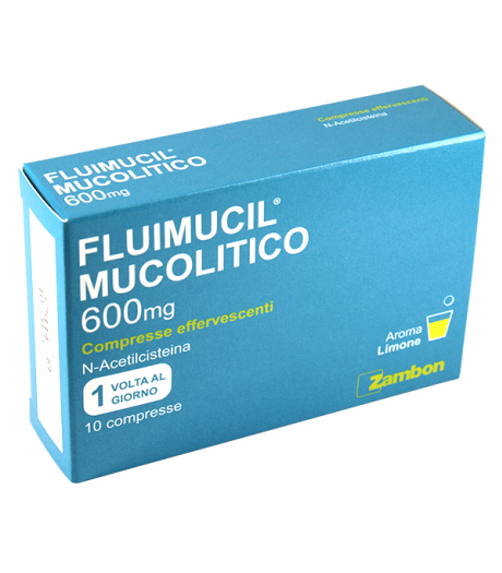 FLUIMUCIL MUCOL*10CPR EF600M GMM