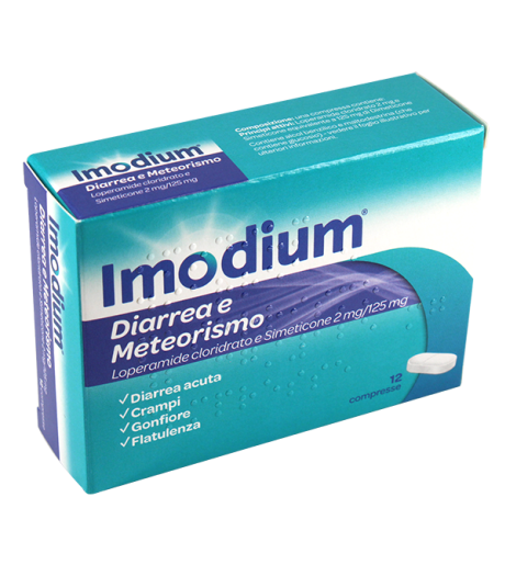 IMODIUM DIARREA E MET 12CPR GMM
