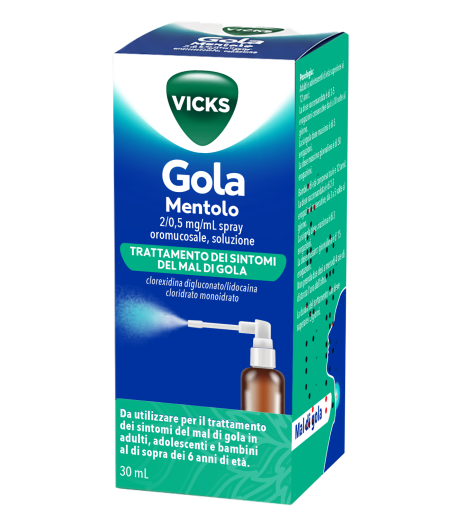 VICKS GOLA*SPR 30ML 2MG+0,5MG VICKS GOLA*SPR 30ML 2MG+0,5MG