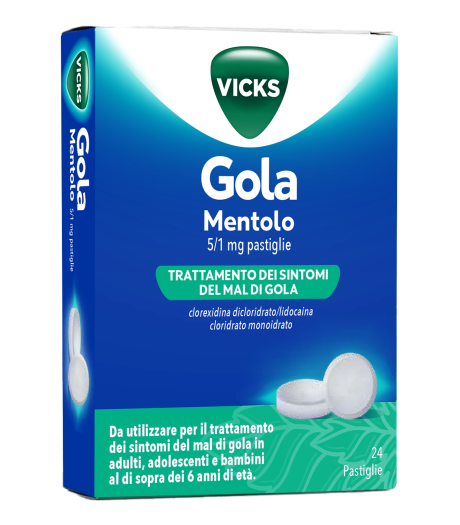 VICKS GOLA*24PAST 5+1MG MENTOL VICKS GOLA*24PAST 5+1MG MENTOL